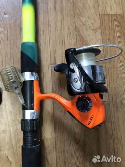 Спининг с катушкой бу