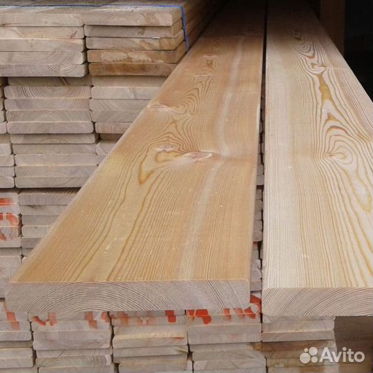 Планкен лиственница, 20х140 мм, сорт вс