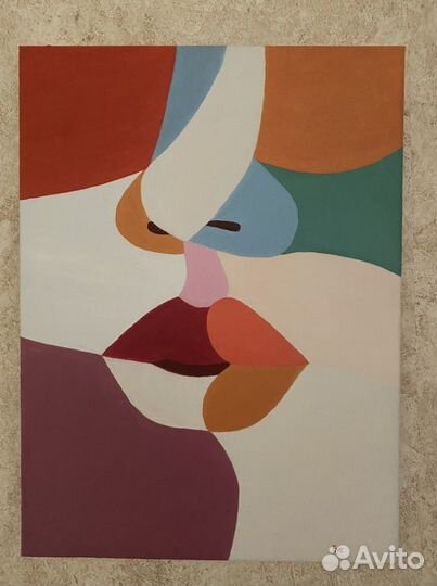 Картина маслом на холсте с подрамником