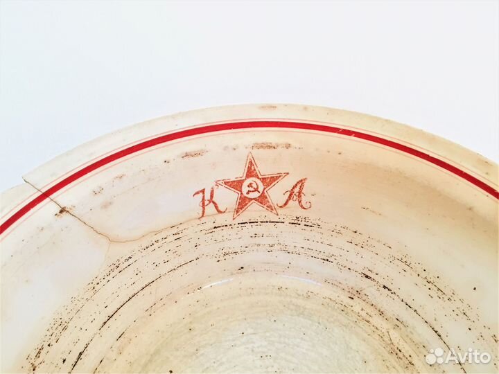 Тарелка глубокая Красная Армия, СССР, 1930-е гг