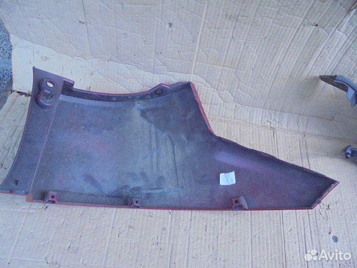 Накладка заднего бампера левая LADA X-Ray