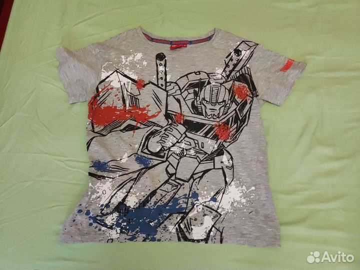 Футболка для мальчиков рост 152 2 шт