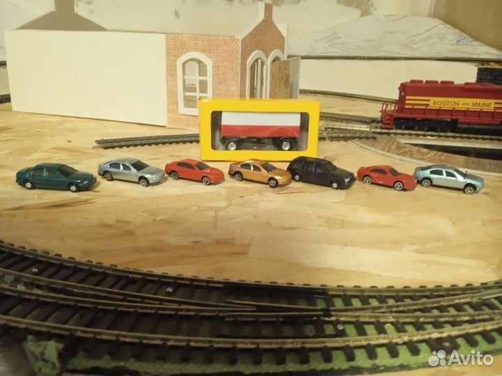Машинки для жд макет