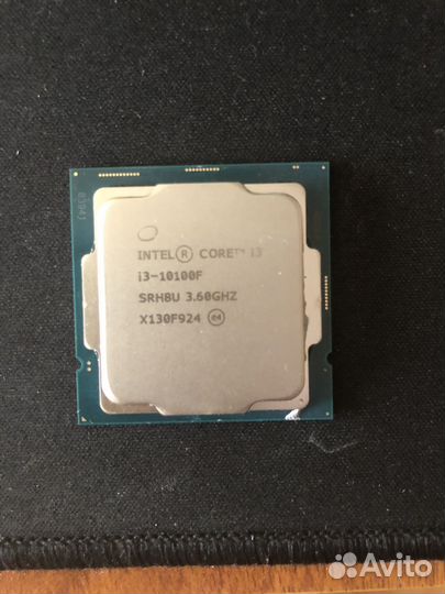 Процессор intel core i3 10100f