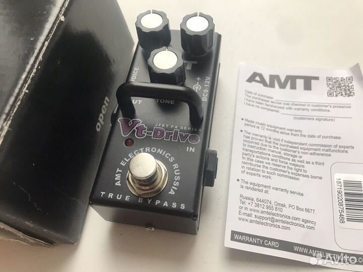 AMT Vt-Drive mini - педаль перегруза