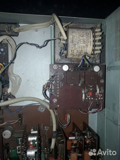 Кассетная дека+Усилитель Радиотехника