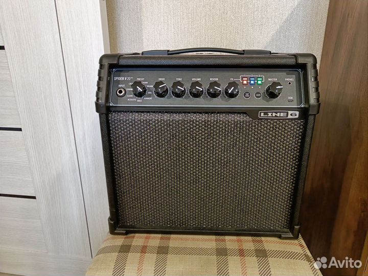 Гитарный комбоусилитель line 6 spider v 20 mk2