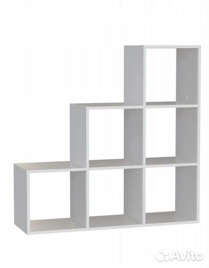 Стеллаж деревянный для игрушек и книг