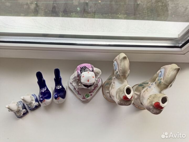 Фарфоровые статуэтки СССР лфз дулево