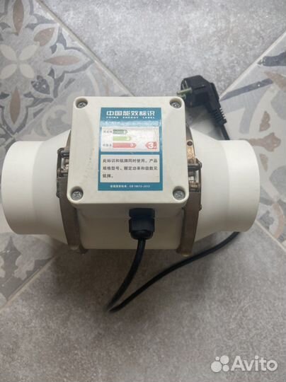 Канальный вентилятор 125