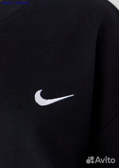 Свитшот укороченный Nike oversize