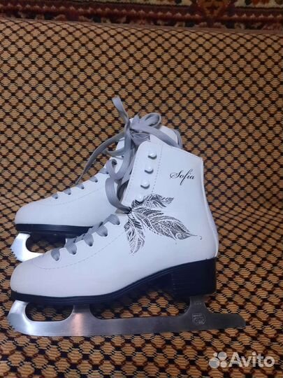 Коньки фигурные подростковые