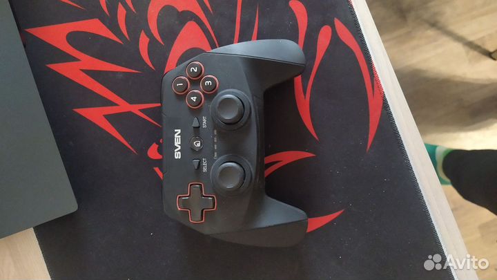 Геймпад беспроводной sven GC-2040 черный