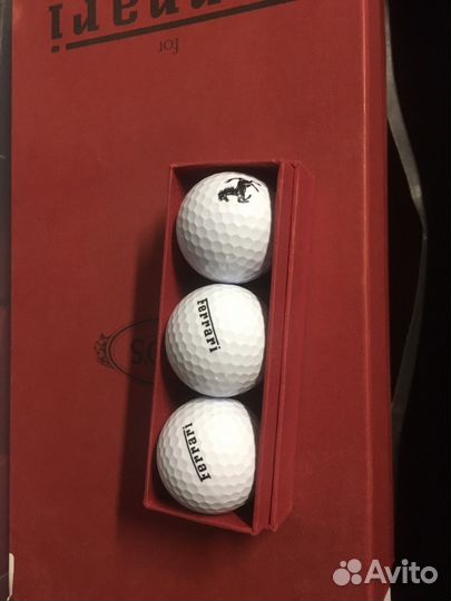 Мячи для гольфа Ferrari