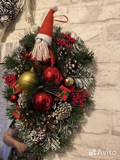 Новогодние украшения ручной работы