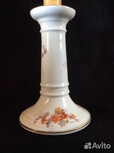 Подсвечники антиквар Лимож фарфор 1890 Франция