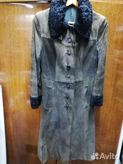 Пальто-дублёнка