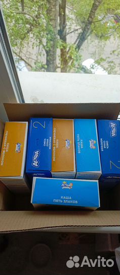 Агуша 2 +каши