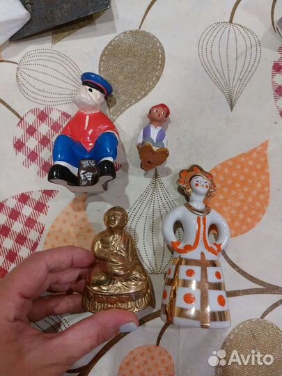 Статуэтки и ракушки СССР