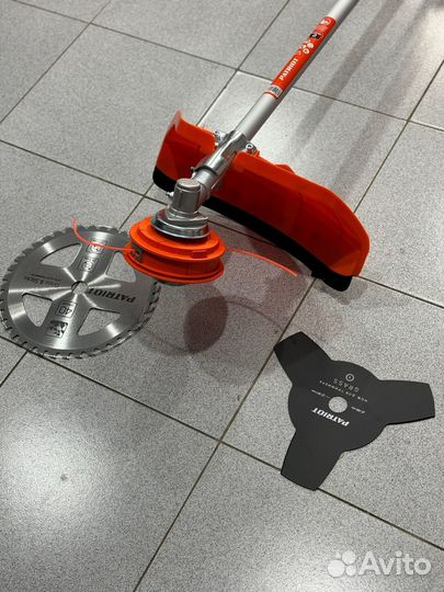 Бензиновый триммер 555 patriot газонокосилка