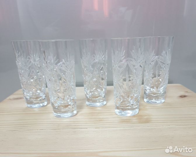 Стопки хрустальные СССР
