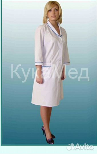 Медицинский халат 48-50