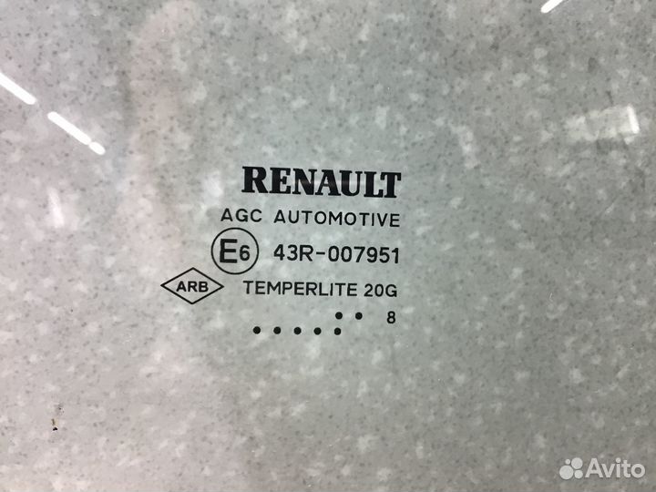 Стекло двери передней правой Renault Kaptur 2016