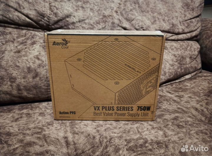 Новый блок питания Aerocool VX Plus 750W