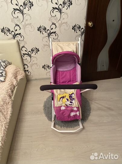 Коляска санки