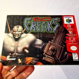 Bio freaks (sealed) для nintendo 64