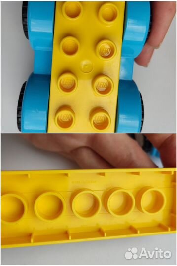 Пакетом конструктор Lego Duplo Автобус Утёнок