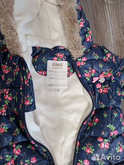 Демисезонный комбинезон на девочку 3 месяца (62)