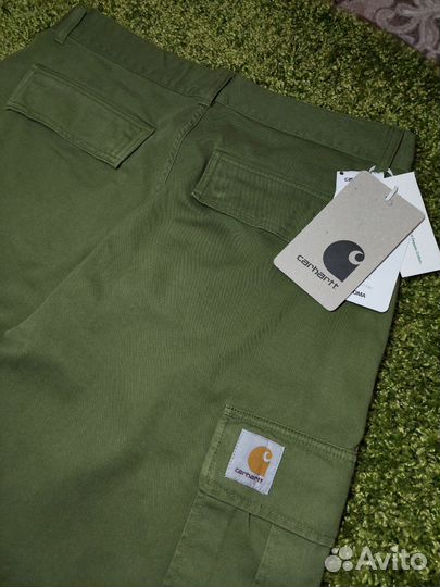 Брюки Carhartt Cole Cargo Pant Green Оригинал