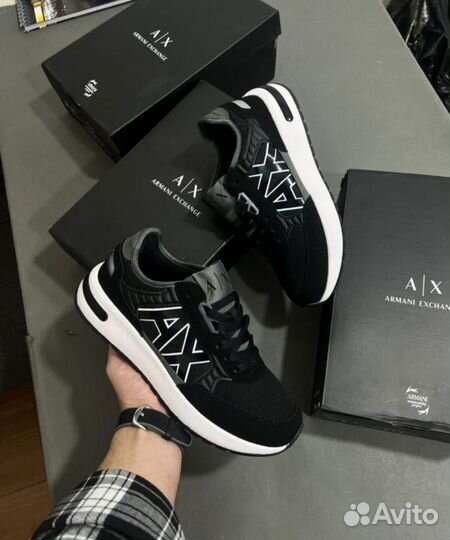 Кроссовки Armani exchange lux v24