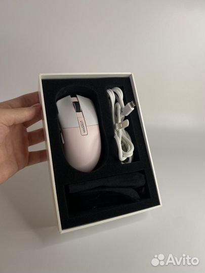 Игровая мышка белая