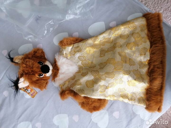 Новогодний костюм для девочки-Белочка