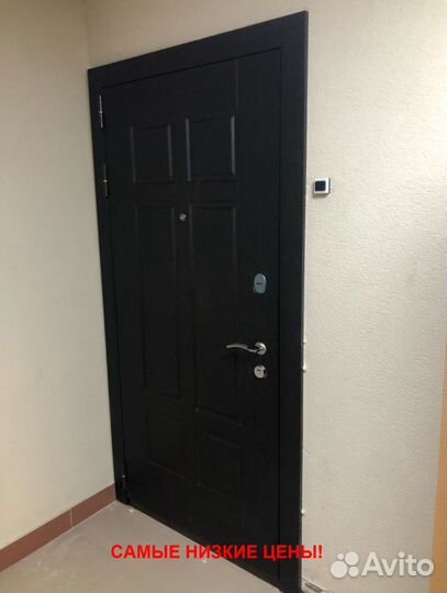 Толстая дверь входная с терморазрывом с бесплатной