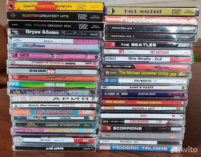 CD Диски Диджипаки Сборники мп3