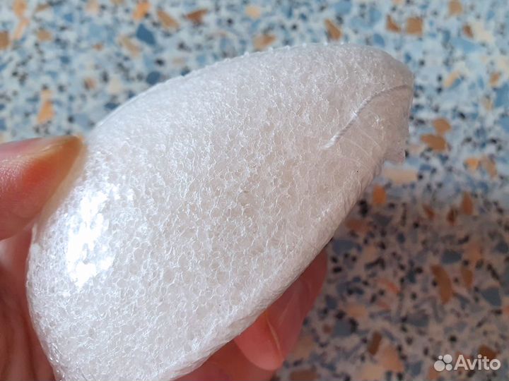 Губка спонж для умывания конжаковый конняку Новый