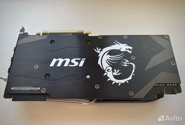 Видеокарта rtx 2070 super msi armor 8 gb