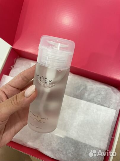 Тоник для лица с охлаждающим эффектом pusy пуси
