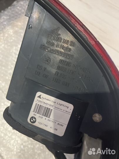 Задний фонарь bmw x5 е70