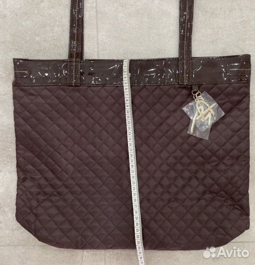 Сумка шопер болоньевая чёрная Antonio Maretti