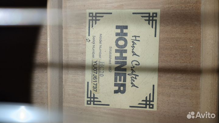 Акустическая гитара Hohner HC20