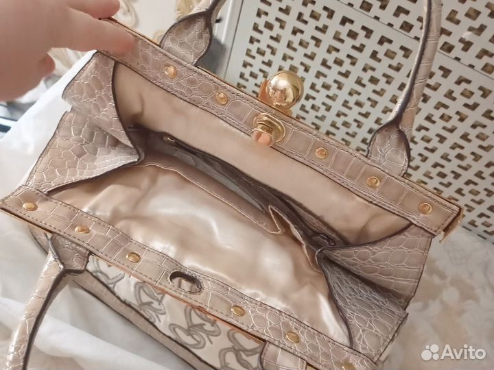 Сумка женская натуральная кожа италия