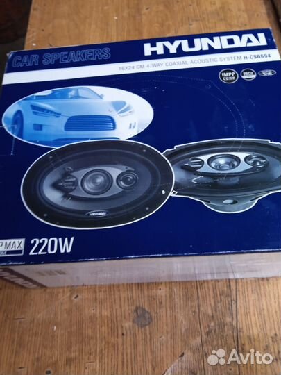 Динамики овалы hyundai