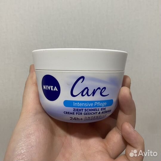 Увлажняющий крем nivea care для всех типов кожи