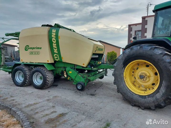 Пресс-подборщик Krone Comprima, 2017