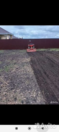 Услуги мини трактора,фреза,выравнивание участков