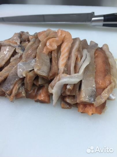 Обрезь филе лососи